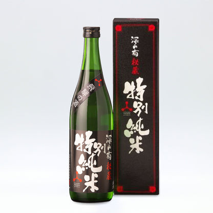 飛騨高山の舩坂酒造　深山菊秘蔵特別純米化粧箱